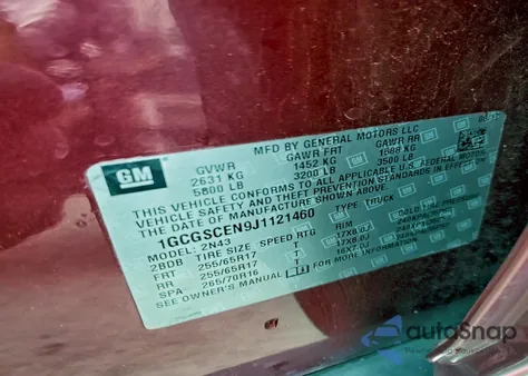 2018 Chevrolet Colorado Lt from USA, damaged, VIN 1GCGSCEN9J1121460